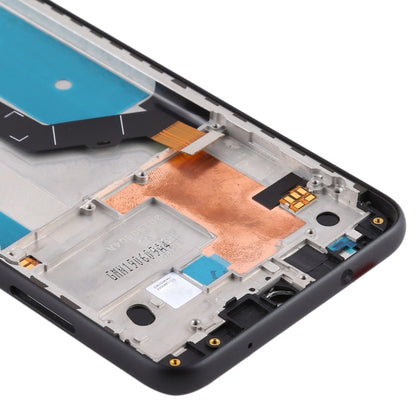 TFT LCD Screen for Nokia 7.2 TA-1196 Digitizer Full Assembly with Frame (Black) - LCD Screen by buy2fix | Online Shopping UK | buy2fix