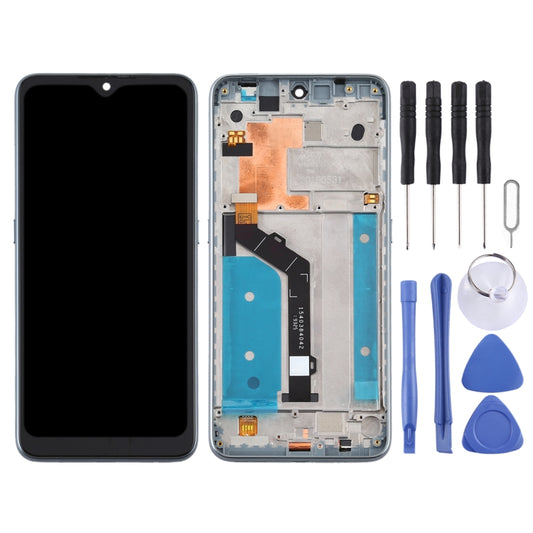 TFT LCD Screen for Nokia 6.2 TA-1198 TA-1200 TA-1187 TA-1201 Digitizer Full Assembly with Frame (Silver) - LCD Screen by buy2fix | Online Shopping UK | buy2fix