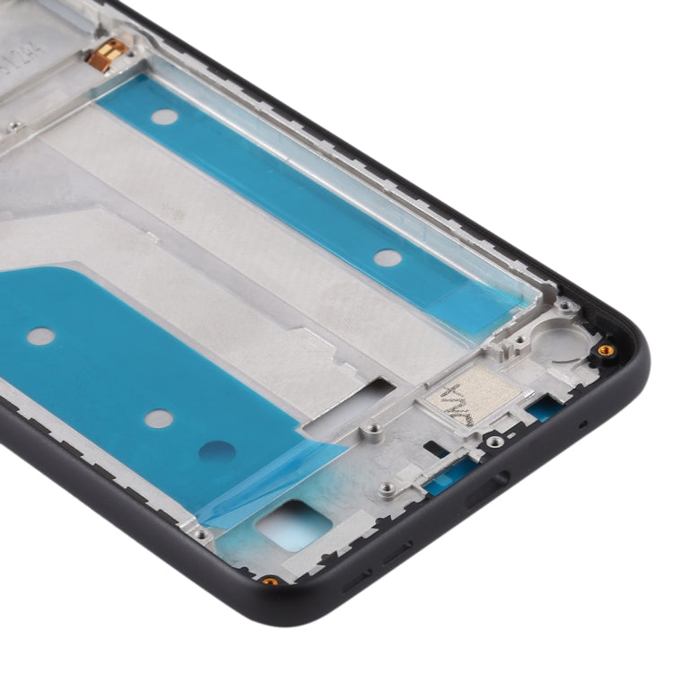 Middle Frame Bezel Plate for Nokia 7.2 / 6.2 / TA-1196 TA-1198 TA-1200 TA-1187 TA-1201 (Black) - Full Housing Cover by buy2fix | Online Shopping UK | buy2fix