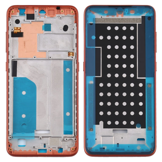 Middle Frame Bezel Plate for Nokia 7.2 / 6.2 / TA-1196 TA-1198 TA-1200 TA-1187 TA-1201 (Orange) - Full Housing Cover by buy2fix | Online Shopping UK | buy2fix