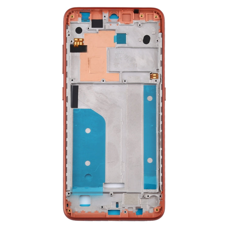 Middle Frame Bezel Plate for Nokia 7.2 / 6.2 / TA-1196 TA-1198 TA-1200 TA-1187 TA-1201 (Orange) - Full Housing Cover by buy2fix | Online Shopping UK | buy2fix
