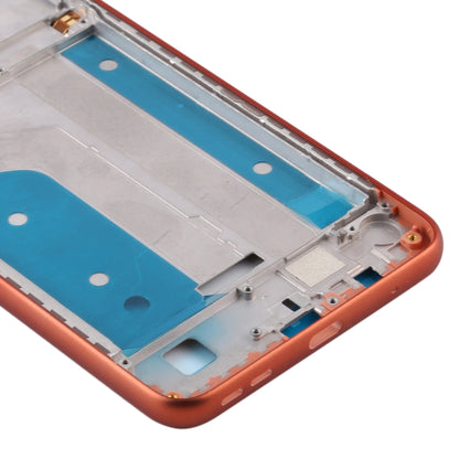 Middle Frame Bezel Plate for Nokia 7.2 / 6.2 / TA-1196 TA-1198 TA-1200 TA-1187 TA-1201 (Orange) - Full Housing Cover by buy2fix | Online Shopping UK | buy2fix