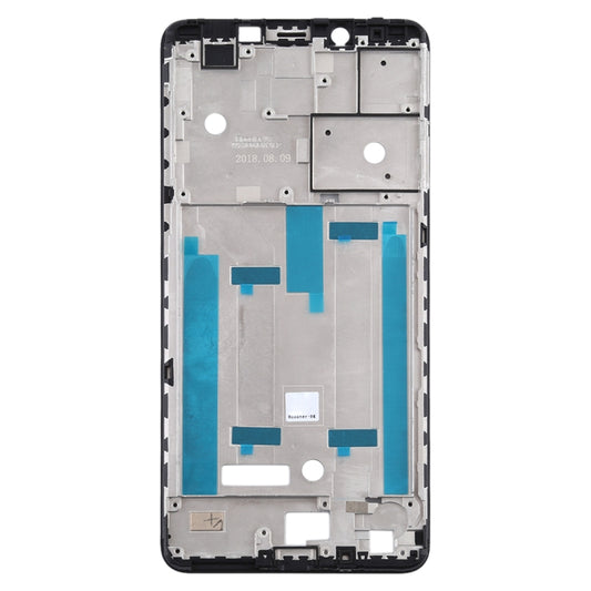 Middle Frame Bezel Plate for Nokia 3.1 Plus TA-1118 TA-1104 TA-1125 TA-1117 TA-1113 TA-1115 (Black) - Full Housing Cover by buy2fix | Online Shopping UK | buy2fix