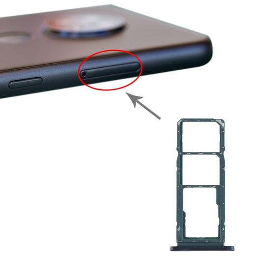 SIM Card Tray + SIM Card Tray + Micro SD Card Tray for Nokia 7.2 / 6.2 TA-1196 TA-1198 TA-1200 TA-1187 TA-1201(Green) - Card Tray by buy2fix | Online Shopping UK | buy2fix