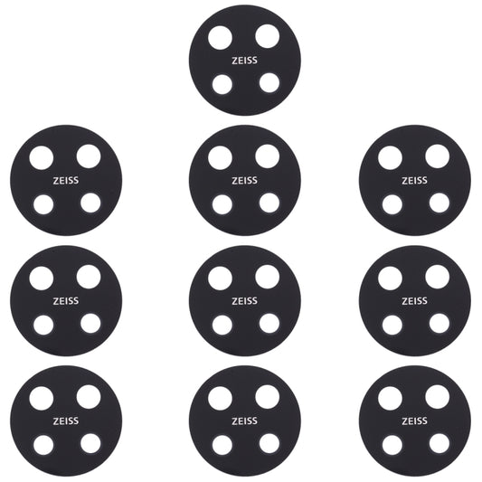 10 PCS Back Camera Lens for Nokia 7.2 / 6.2 TA-1196 TA-1198 TA-1200 TA-1187 TA-1201 - Camera by buy2fix | Online Shopping UK | buy2fix