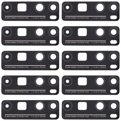 For Huawei Nova 7 Pro 5G  10pcs Back Camera Lens (Black) - Camera Series by buy2fix | Online Shopping UK | buy2fix