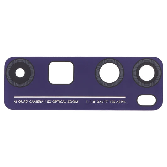 For Huawei Nova 7 Pro 5G  10pcs Back Camera Lens (Purple) - Camera Series by buy2fix | Online Shopping UK | buy2fix