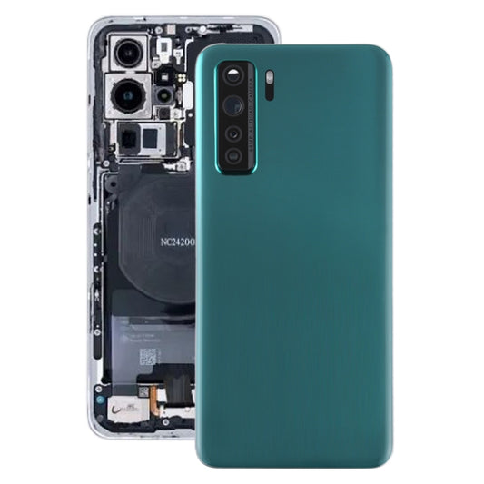 Original Battery Back Cover with Camera Lens Cover for Huawei P40 Lite 5G / Nova 7 SE(Green) - Back Cover by buy2fix | Online Shopping UK | buy2fix
