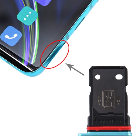 For OnePlus 8 Original SIM Card Tray + SIM Card Tray (Green) - Card Tray by buy2fix | Online Shopping UK | buy2fix