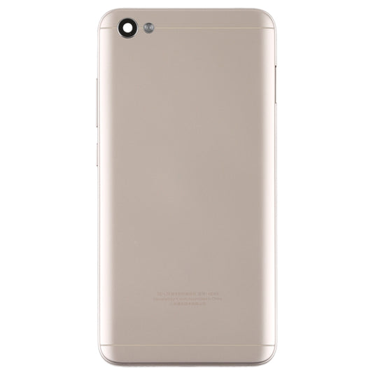 Back Cover with Camera Lens & Side Keys for Xiaomi Redmi Note 5A(Gold) - Back Cover by buy2fix | Online Shopping UK | buy2fix