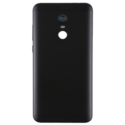 Back Cover with Camera Lens & Side Keys for Xiaomi Redmi 5 Plus(Black) - Back Cover by buy2fix | Online Shopping UK | buy2fix