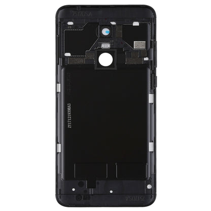 Back Cover with Camera Lens & Side Keys for Xiaomi Redmi 5 Plus(Black) - Back Cover by buy2fix | Online Shopping UK | buy2fix