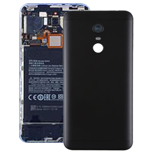 Back Cover with Camera Lens & Side Keys for Xiaomi Redmi 5 Plus(Black) - Back Cover by buy2fix | Online Shopping UK | buy2fix