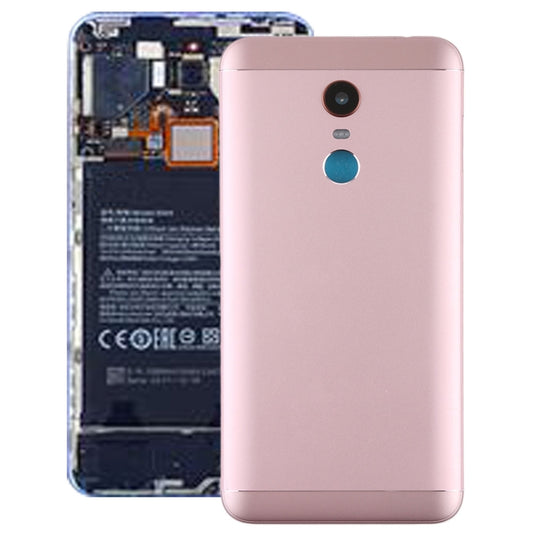 Back Cover with Camera Lens & Side Keys for Xiaomi Redmi 5 Plus(Rose Gold) - Back Cover by buy2fix | Online Shopping UK | buy2fix