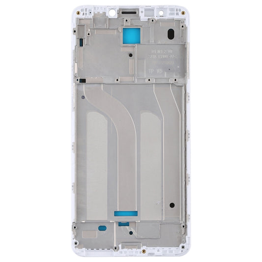 Front Housing LCD Frame Bezel for Xiaomi Redmi 5(White) - Frame Bezel Plate by buy2fix | Online Shopping UK | buy2fix