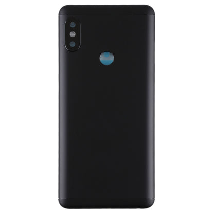 Back Cover with Camera Lens & Side Keys for Xiaomi Redmi Note 5(Black) by buy2fix