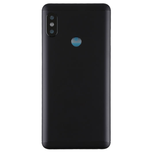 Back Cover with Camera Lens & Side Keys for Xiaomi Redmi Note 5(Black) - Back Cover by buy2fix | Online Shopping UK | buy2fix