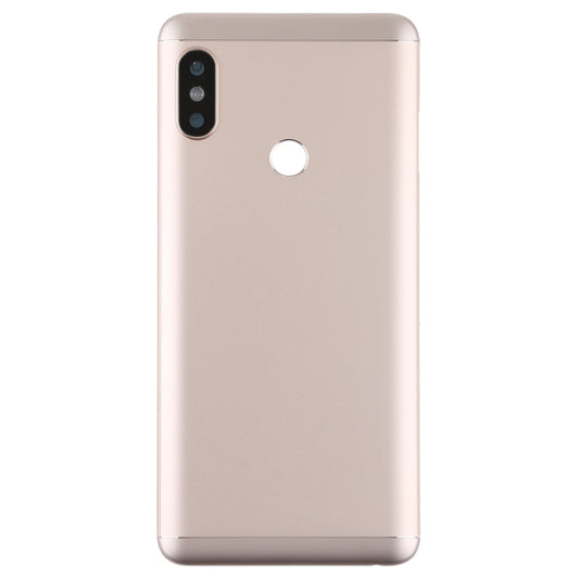 Back Cover with Camera Lens & Side Keys for Xiaomi Redmi Note 5(Gold) - Back Cover by buy2fix | Online Shopping UK | buy2fix