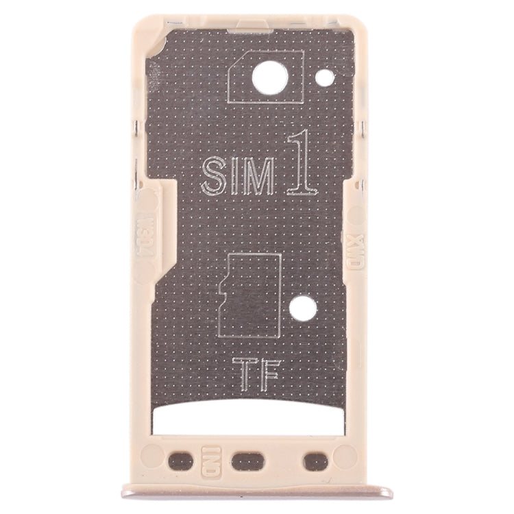 2 SIM Card Tray / Micro SD Card Tray for Xiaomi Redmi 5A(Gold) by buy2fix
