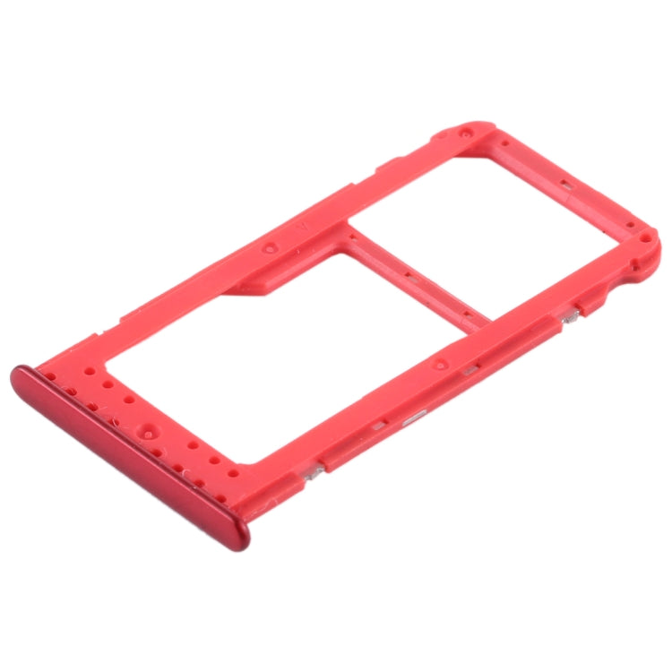 SIM Card Tray + SIM Card Tray / Micro SD Card Tray for Huawei Honor V9 Play (Red) by buy2fix