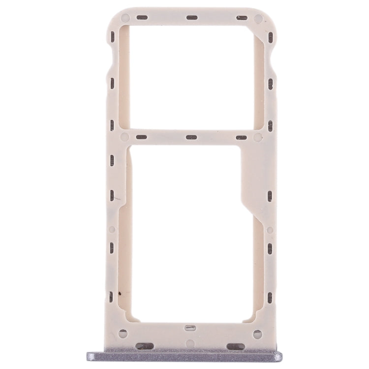 SIM Card Tray + SIM Card Tray / Micro SD Card Tray for Huawei Honor 6A (Grey) by buy2fix