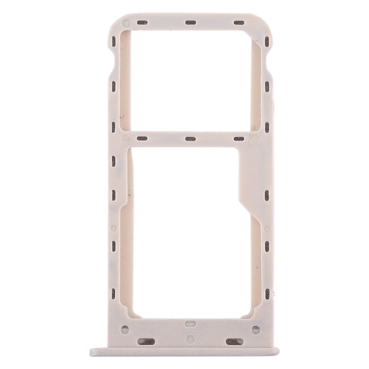 SIM Card Tray + SIM Card Tray / Micro SD Card Tray for Huawei Honor 6A (Silver) by buy2fix