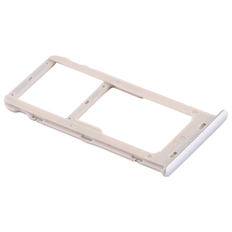 SIM Card Tray + SIM Card Tray / Micro SD Card Tray for Huawei Honor 6A (Silver) by buy2fix