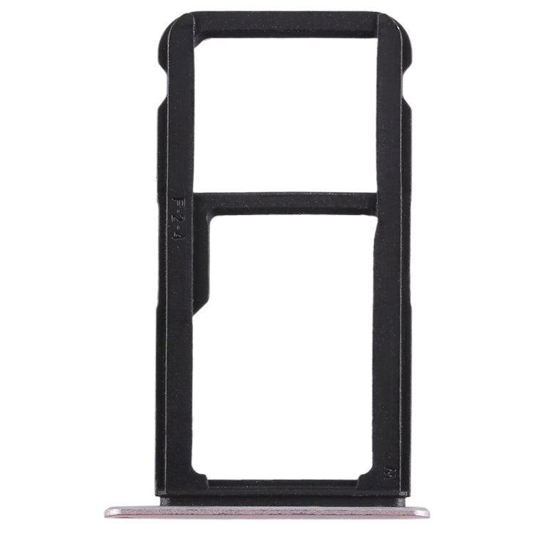 SIM Card Tray + SIM Card Tray / Micro SD Card Tray for Huawei Nova Lite (Pink) by buy2fix