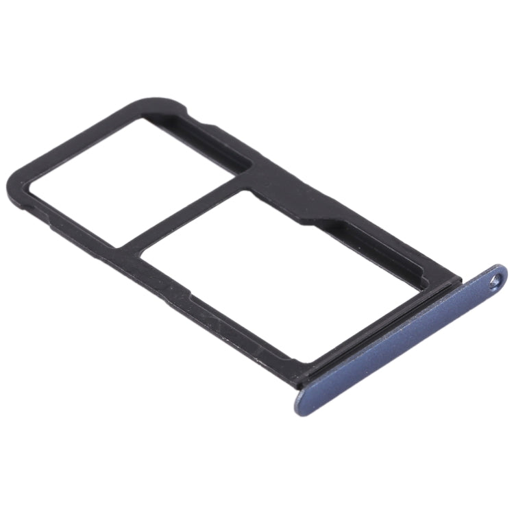 SIM Card Tray + SIM Card Tray / Micro SD Card Tray for Huawei Nova Lite (Blue) by buy2fix