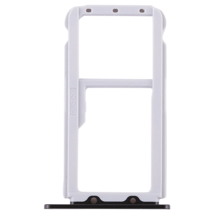 SIM Card Tray + SIM Card Tray / Micro SD Card Tray for Huawei Honor V9 (Black) by buy2fix
