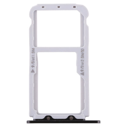SIM Card Tray + SIM Card Tray / Micro SD Card Tray for Huawei Honor V9 (Black) by buy2fix