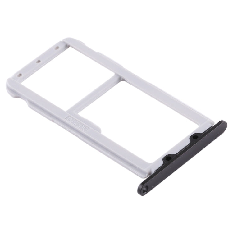 SIM Card Tray + SIM Card Tray / Micro SD Card Tray for Huawei Honor V9 (Black) by buy2fix