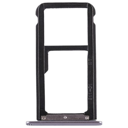 SIM Card Tray + SIM Card Tray / Micro SD Card Tray for Huawei Enjoy 6s (Grey) by buy2fix