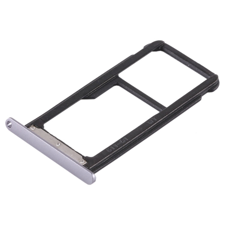 SIM Card Tray + SIM Card Tray / Micro SD Card Tray for Huawei Enjoy 6s (Grey) by buy2fix