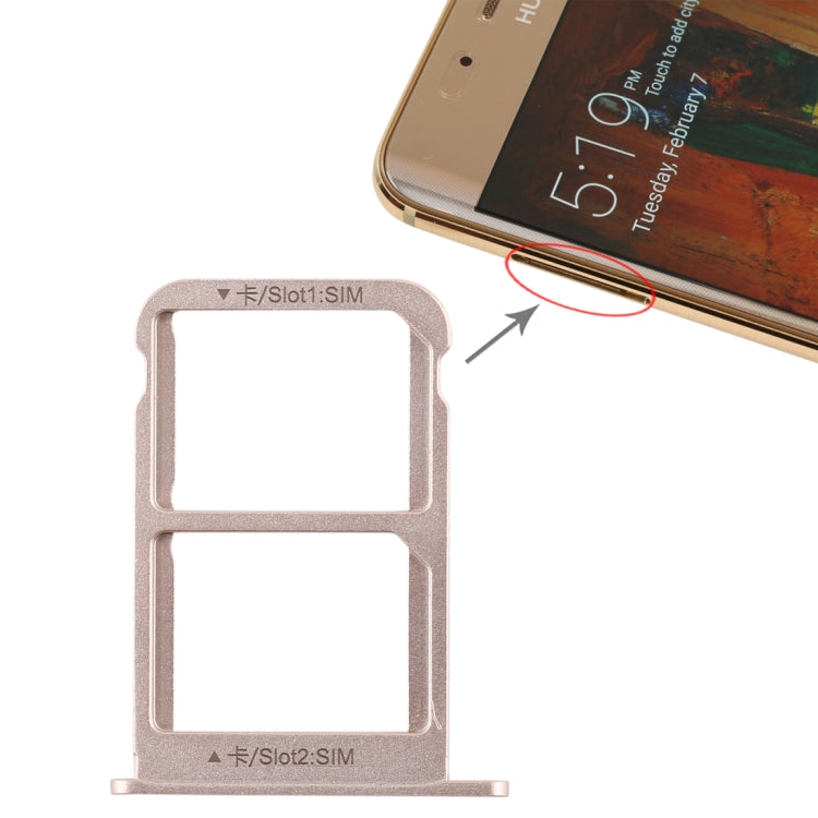 SIM Card Tray + SIM Card Tray for Huawei Mate 9 Pro(Gold) by buy2fix