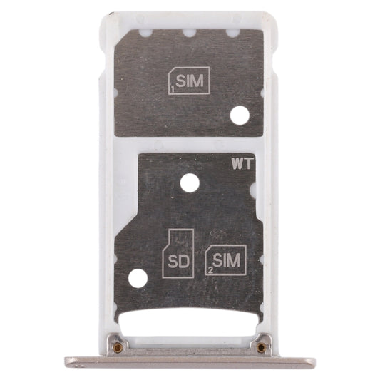 2 SIM Card Tray / Micro SD Card Tray for Huawei Enjoy 6 / AL00(Gold) by buy2fix