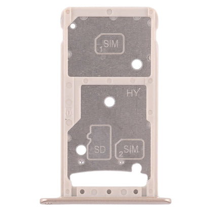 2 SIM Card Tray / Micro SD Card Tray for Huawei Enjoy 6 / AL10(Gold) by buy2fix