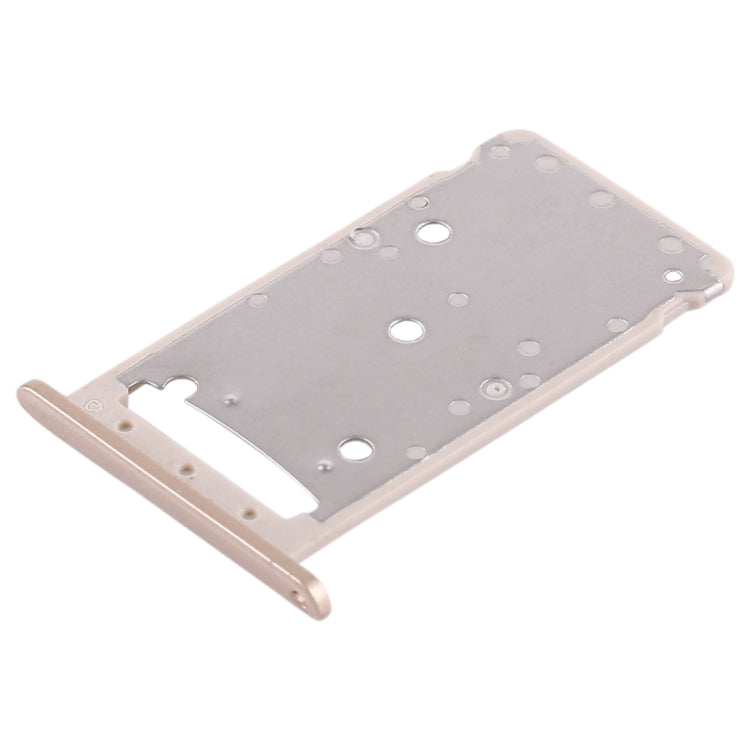 2 SIM Card Tray / Micro SD Card Tray for Huawei Enjoy 6 / AL10(Gold) by buy2fix