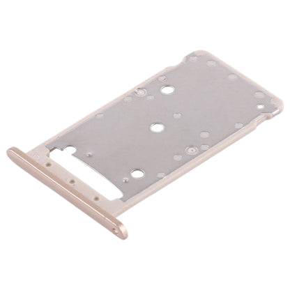 2 SIM Card Tray / Micro SD Card Tray for Huawei Enjoy 6 / AL10(Gold) by buy2fix