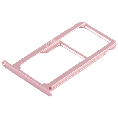 SIM Card Tray + SIM Card Tray / Micro SD Card for Huawei G9 Plus (Pink) by buy2fix