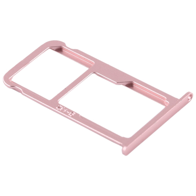 SIM Card Tray + SIM Card Tray / Micro SD Card for Huawei G9 Plus (Pink) by buy2fix