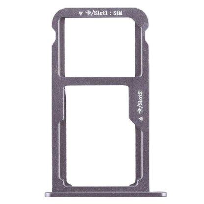 SIM Card Tray + SIM Card Tray / Micro SD Card for Huawei G9 Plus (Grey) by buy2fix