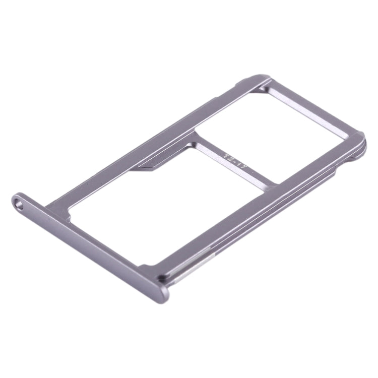SIM Card Tray + SIM Card Tray / Micro SD Card for Huawei G9 Plus (Grey) by buy2fix