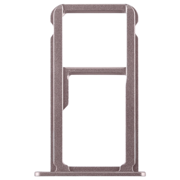 SIM Card Tray + SIM Card Tray / Micro SD Card for Huawei G9 Plus (Mocha Gold) - Card Socket by buy2fix | Online Shopping UK | buy2fix