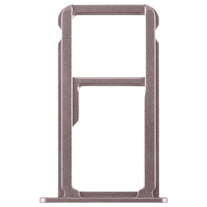 SIM Card Tray + SIM Card Tray / Micro SD Card for Huawei G9 Plus (Mocha Gold) - Card Socket by buy2fix | Online Shopping UK | buy2fix