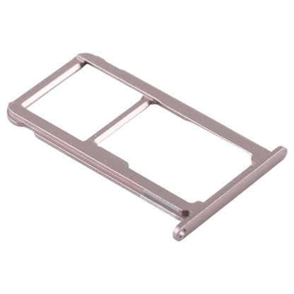 SIM Card Tray + SIM Card Tray / Micro SD Card for Huawei G9 Plus (Mocha Gold) - Card Socket by buy2fix | Online Shopping UK | buy2fix