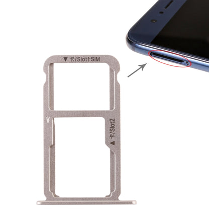 SIM Card Tray + SIM Card Tray / Micro SD Card for Huawei Honor 8 (Gold) by buy2fix