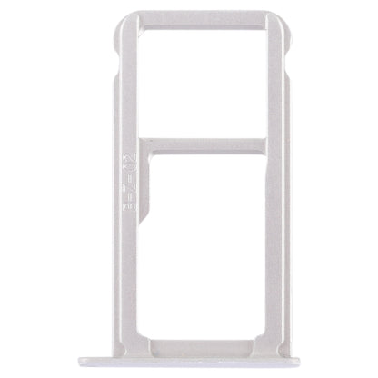 SIM Card Tray + SIM Card Tray / Micro SD Card for Huawei P9 Plus(White) by buy2fix