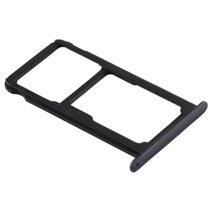 SIM Card Tray + SIM Card Tray / Micro SD Card for Huawei P9 Lite(Black) - Card Socket by buy2fix | Online Shopping UK | buy2fix