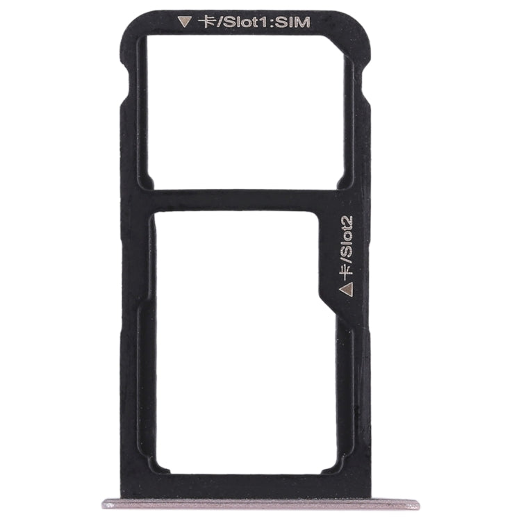 SIM Card Tray + SIM Card Tray / Micro SD Card for Huawei P9 Lite(Pink) by buy2fix